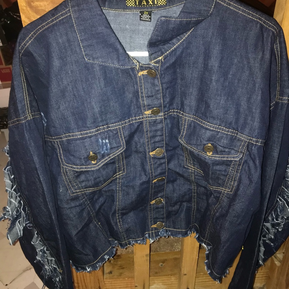 Taxi Blue Jean Jacket